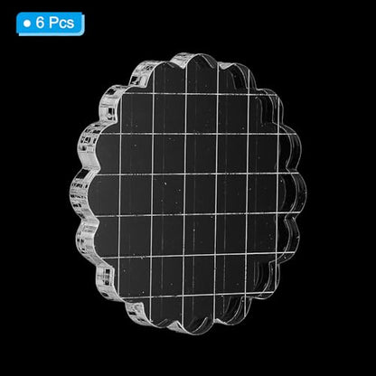 2.8" Acrylic Stamp Block (6 Count)