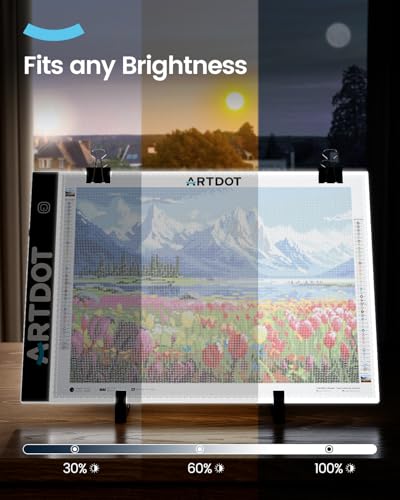 A4 LED Light Pad for Diamond Art Kits for Adults