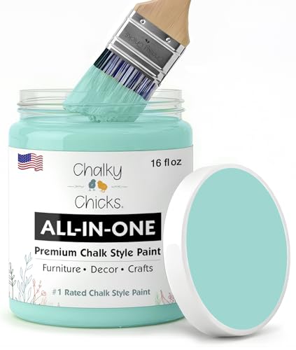 Riptide 16 Fl Oz Chalk Paint for Furniture All in One