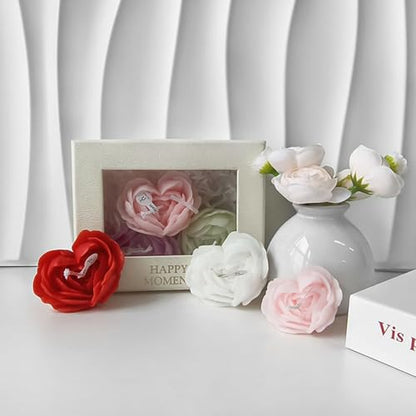 2Pack Heart Candle Mold (2 Count)