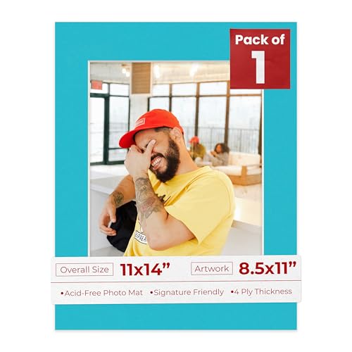 11x14 Mat for 8.5x11 Photo