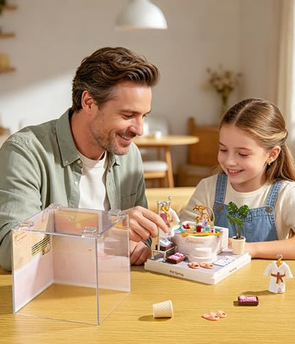 Japanese Hot Spring Bathroom Super Miniature House Kit