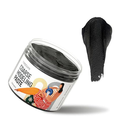 Coarse Modeling Paste for Textured Art and Acrylic Painting (16.9 Fl Oz)