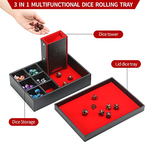 DND Dice Tray and Tower