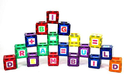 Magnetic Tile Building Set (70.5479 Ounce)