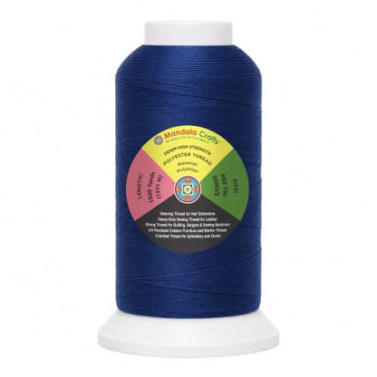 Denim Tex 90 Polyester Heavy Duty Thread for Upholstery