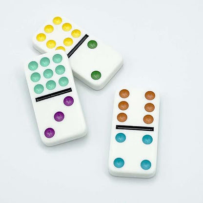 Mexican Train Dominoes Deluxe Aluminum Case