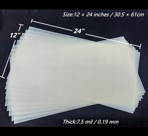 Translucent Blank Mylar Stencil Sheet for Cutting