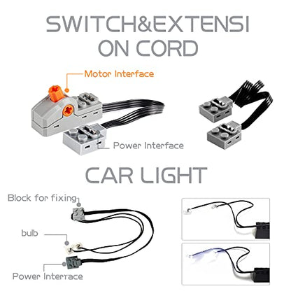 54PCS Power Function Motor Set