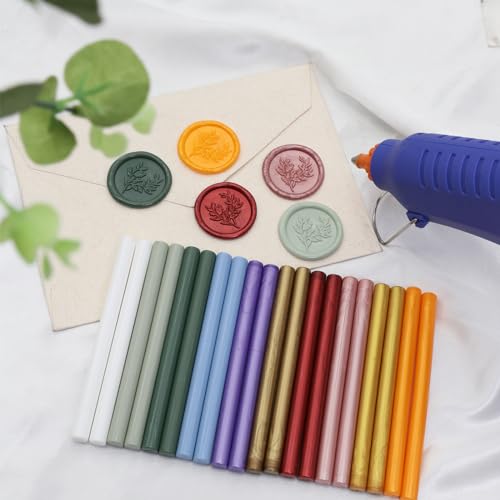 52pcs Antique Gold Wax Sealing Sticks
