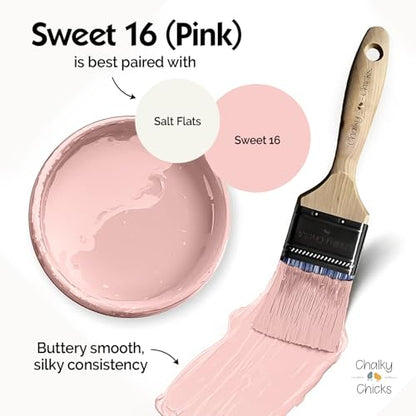 Sweet 16 32 Fl Oz Chalk Paint for Furniture All in One