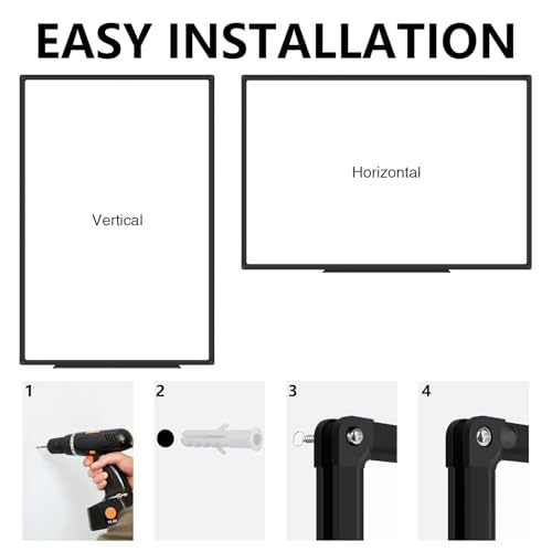XBoard Magnetic White Board Dry Erase 48 x 31 Inches