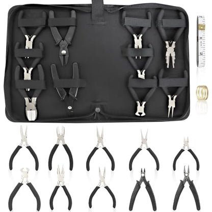 10 Pack Jewelry Pliers Set (10 Count)