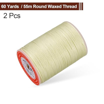Round Leather Sewing Waxed Thread