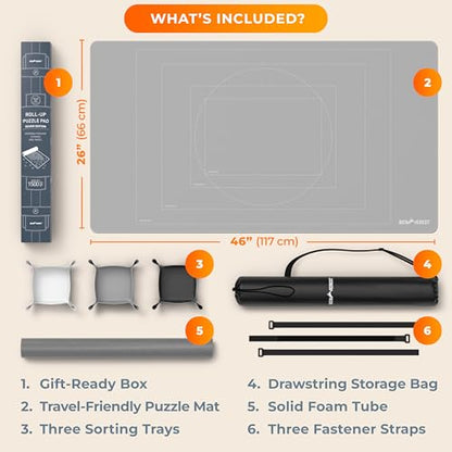 The Original Newverest Jigsaw Puzzle Mat Roll Up
