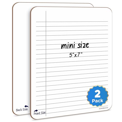 Mini Dry Erase Notepad 5x7 (2 Count)