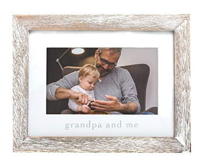 Grandpa and Me Rustic Photo Frame