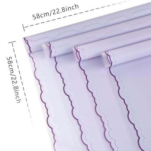 20 Sheets Flower Wrapping Paper (20 Count)