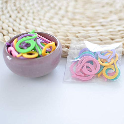100 Pcs Stitch Markers for Crocheting (100 Count)