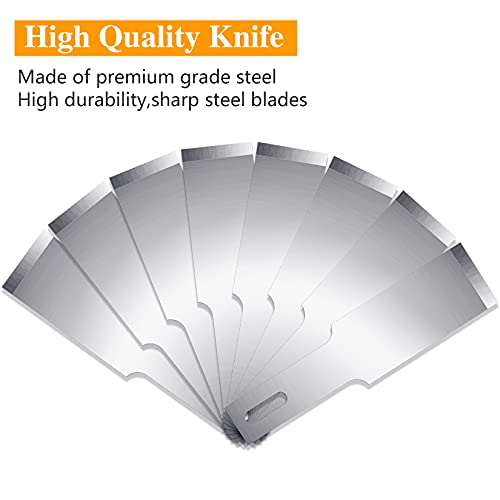 100 Pack Exacto Blades Refills #17 Craft Hobby Knife Blades for Art (100 Count)