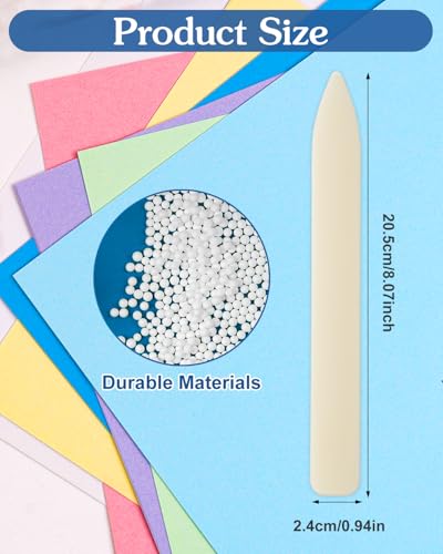 20 Pack Premium Bone Folder Tool for Paper Leathercrafts Bookbinding