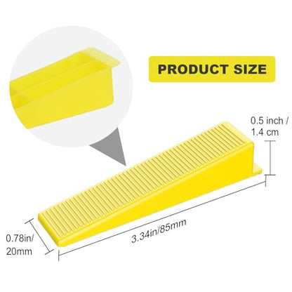400PCS Tile Leveling System Tile Wedges for 1