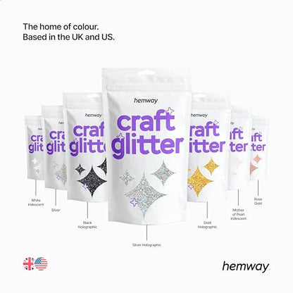 Craft Glitter Lavender Purple 100g Microfine Glitter (3.5 Ounce)