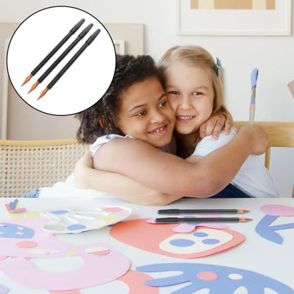3Pcs Scratch Painting Pens Dual Tip Stylus Scratch and Sketch Drawing Tools with Protective Caps Comfortable Grip 6.69 Inch Length for Art and Craft