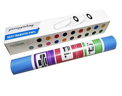 Heat Transfer Vinyl Sky Blue HTV Rolls