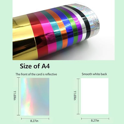 Metallic Cardstock Paper (15 Pack)