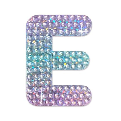 Sparkly Rhinestone Alphabet Letter Sticker E