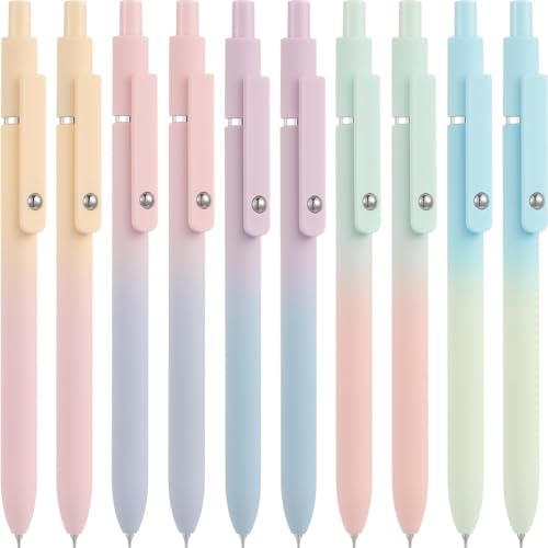 10Pcs Black Ink Gel Pens (10 Count)