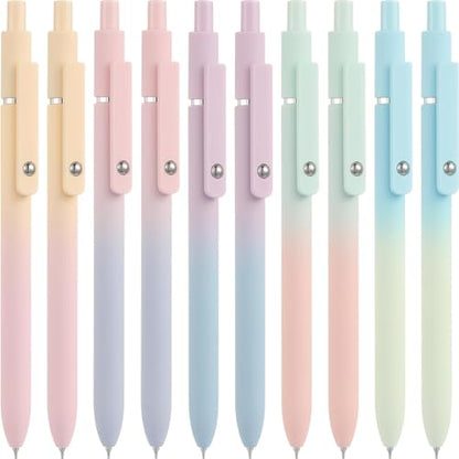 10Pcs Black Ink Gel Pens (10 Count)