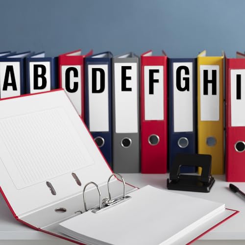 Letter Stickers 1560 Pieces 30 Sheets Stick on Vinyl Letters Capital Alphabet Sticker Letter for Craft Bulletin Boards Classroom Home Business Decor (1560 Count)
