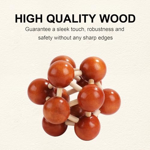 Metal Brain Teaser Puzzles Disentanglement Puzzles Metal Wooden Brain Teaser Puzzle 16pcs Logic Metal Puzzle for Adult Kid Toy Lock Puzzles Gift for Adults Teenagers Kids (72 Count)