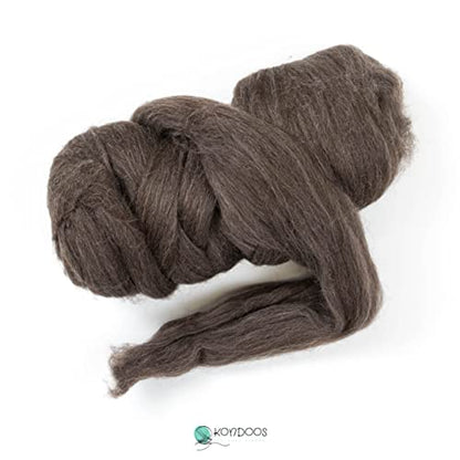 Natural Wool roving