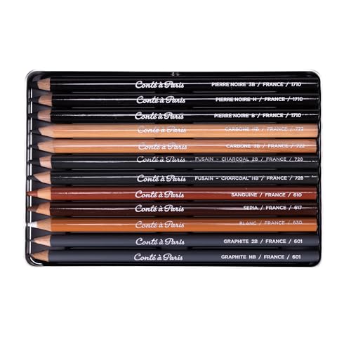 The Sketch Set with Assorted Sketching Pencils