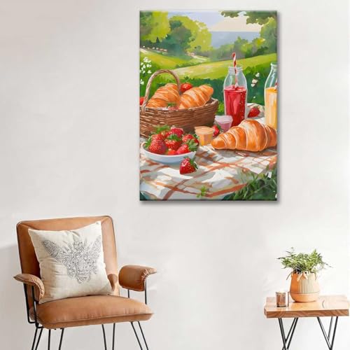 Paint by Numbers Kit for Adults Framed