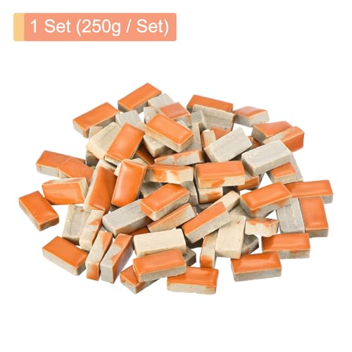 250g Ceramic Mosaic Tiles for Crafts Bulk
