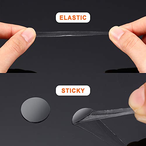 3000 Pcs Double Sided Adhesive Dots Clear Glue Point Tape Stickers Balloon Glue Round Mini No Traces Adhesive Sticker Dot Sticker for Classroom Decor Craft DIY Office (3000 Count)