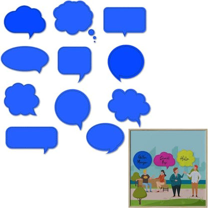 11PCS Multi Shape Speech Bubble Chat Cutting Dies (11 Count)