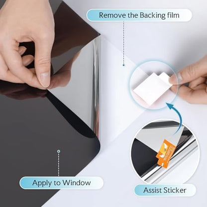 One Way Window Privacy Film (19.16 Sq Ft)