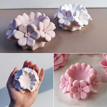 Cherry Blossom Candle Molds for Candle Making