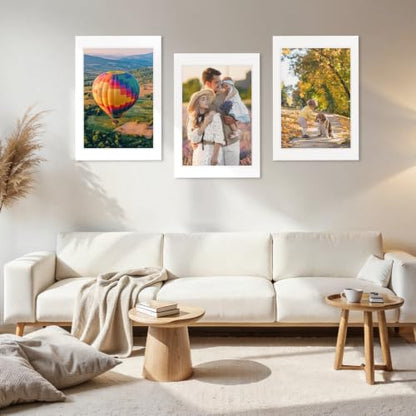 15 Pack White Picture Mats 24x36 for 20x30 Photos