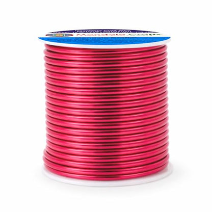 12 Gauge Raspberry Anodized Aluminum Craft Wire (60 Foot)
