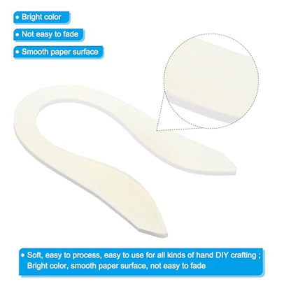 Quilling Strips Paper 600pcs 5mm 39cm Origami Paper Quilling Kits for Art DIY Craft Christmas