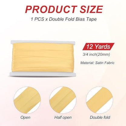 Double Fold Bias Tape for Sewing 3