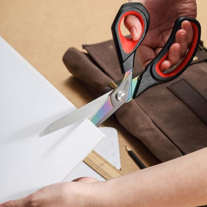 9.5" Fabric Scissors Heavy Duty Bent Sewing Shears