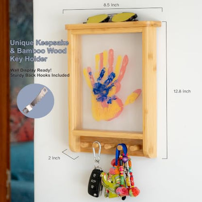 Family Handprint Kit & Key Holder