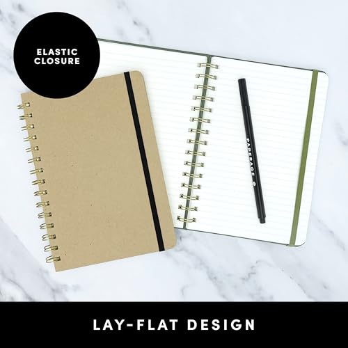 Lined Spiral Journal Notebook